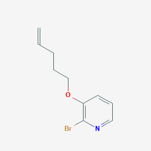 2-Bromo-3-(pent-4-en-1-yloxy)pyridine