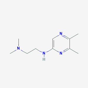 2-(2-Dimethylaminoethylamino)-5,6-dimethyl pyrazine