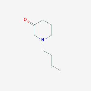 molecular formula C9H17NO B8295120 1-Butyl-3-piperidinone 
