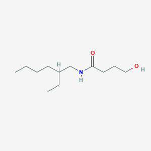 molecular formula C12H25NO2 B8295123 N-(2-Ethylhexyl)-4-hydroxybutyramide 