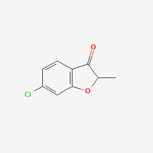 molecular formula C9H7ClO2 B8295177 6-chloro-2-methyl-3(2H)-benzofuranone 
