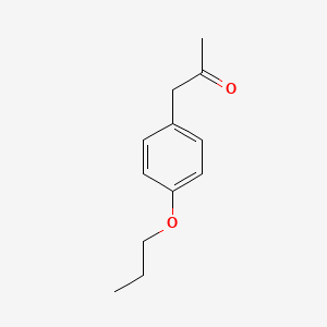 molecular formula C12H16O2 B8295427 1-(4-Propoxyphenyl)-2-propanone 