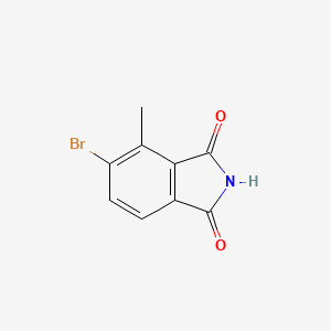 molecular formula C9H6BrNO2 B8295607 Bromo-methylphthalimide 