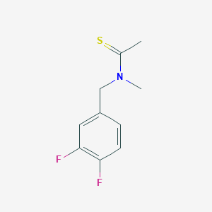 N-(3,4-difluorobenzyl)-N-methylthioacetamide