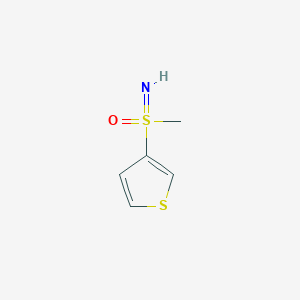 Imino(methyl)(thiophen-3-yl)-l6-sulfanone