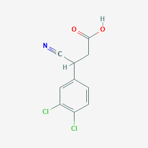 3-Cyano-3-(3,4-dichlorophenyl)propionic acid
