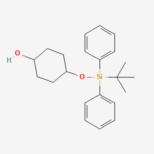 B8296019 4-(t-Butyl-diphenyl-silanyloxy)-cyclohexanol CAS No. 130745-64-1