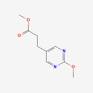 Methyl 3-[2-(methyloxy)-5-pyrimidinyl]propanoate
