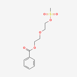 Ethanol, 2-[2-(benzoyloxy)ethoxy]-, methanesulfonate