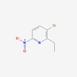 3-Bromo-2-ethyl-6-nitropyridine
