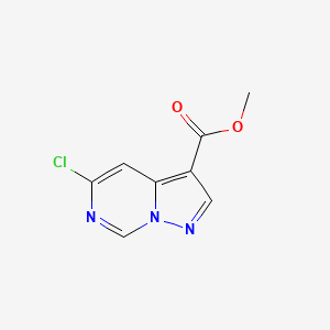 Methyl 5-chloropyrazolo[1,5-c]pyrimidine-3-carboxylate