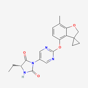 molecular formula C20H20N4O4 B8296458 Kv3 modulator 5 