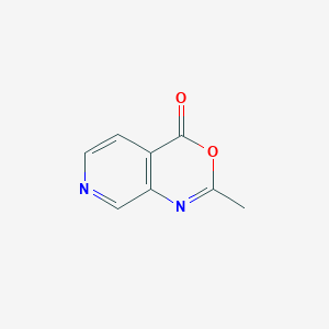 molecular formula C8H6N2O2 B8296551 2-methyl-4H-pyrido[3,4-d][1,3]oxazin-4-one 