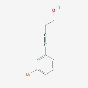 4-(3-Bromophenyl)but-3-yn-1-ol