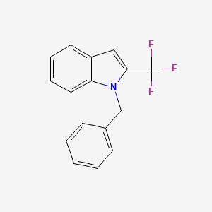 1-benzyl-2-trifluoromethyl-(1H)-indole