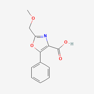 2-Methoxymethyl-5-phenyl-oxazole-4-carboxylic acid