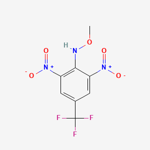 Benzenamine, N-methoxy-2,6-dinitro-4-(trifluoromethyl)-