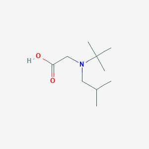 molecular formula C10H21NO2 B8296860 t-butyl N-(2-methylpropyl) glycine 
