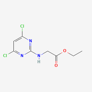N-(4,6-dichloro-2-pyrimidinyl)glycine ethyl ester
