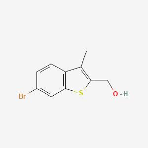 6-Bromo-2-hydroxymethyl-3-methylbenzo[b]thiophene