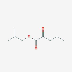 molecular formula C9H16O3 B8297283 Iso-butyl 2-oxopentanoate 