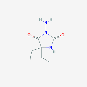 3-Amino-5,5-diethylimidazolidine-2,4-dione