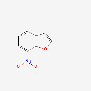 2-Tert-butyl-7-nitro-benzofuran