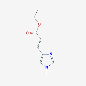 Ethyl 3-(1-methyl-1H-imidazol-4-yl)prop-2-enoate