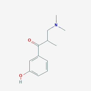 Racemic 3-(dimethylamino)-1-(3-hydroxyphenyl)-2-methylpropan-1-one