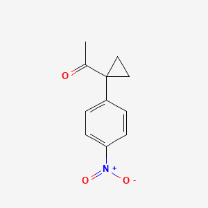 4-(1-Acetylcyclopropan-1-yl)nitrobenzene