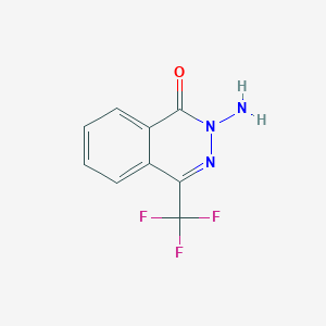 2-amino-4-(trifluoromethyl)phthalazin-1(2H)-one