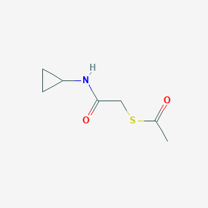 thioacetic acid S-cyclopropylcarbamoylmethyl ester