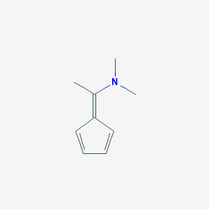 B082976 Ethanamine, 1-(2,4-cyclopentadien-1-ylidene)-N,N-dimethyl- CAS No. 14469-77-3
