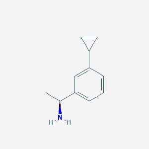 (S)-1-(3-cyclopropylphenyl)ethanamine