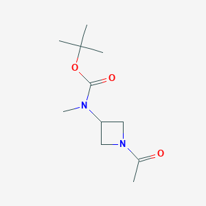tert-Butyl (1-acetylazetidin-3-yl)(methyl)carbamate