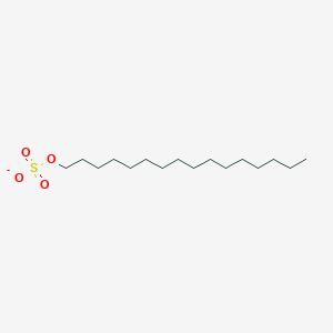 molecular formula C16H33O4S- B8297802 Hexadecyl sulfate 