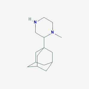 molecular formula C15H26N2 B8297822 1-Adamantyl-methyl-piperazine 