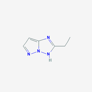 2-ethyl-1H-pyrazolo[1,5-b][1,2,4]triazole