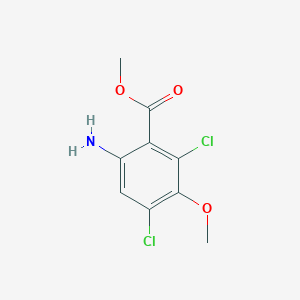 Methyl 2-amino-4,6-dichloro-5-methoxybenzoate