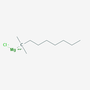 molecular formula C10H21ClMg B8297895 Dimethyloctyl magnesium chloride 