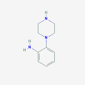 molecular formula C10H15N3 B082980 2-(哌嗪-1-基)苯胺 CAS No. 13339-02-1