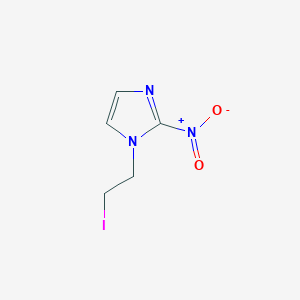 molecular formula C5H6IN3O2 B8298012 1-(2-Iodoethyl)-2-nitroimidazole 