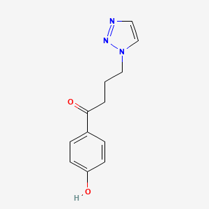 1-(4-Hydroxy-phenyl)-4-[1,2,3]triazol-1-yl-butan-1-one