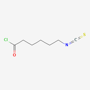 molecular formula C7H10ClNOS B8298089 6-Isothiocyanatohexanoyl chloride CAS No. 39243-52-2