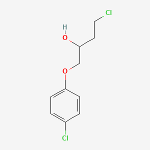 molecular formula C10H12Cl2O2 B8298107 4-Chloro-1-(4-chlorophenoxy)-2-butanol 