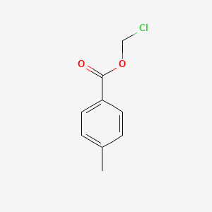 molecular formula C9H9ClO2 B8298173 Chloromethyl 4-methylbenzoate 