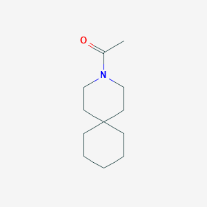 molecular formula C12H21NO B8298242 3-Acetyl-3-azaspiro[5.5]undecane 