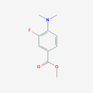 3-Fluoro-4-dimethylamino-benzoic acid methyl ester