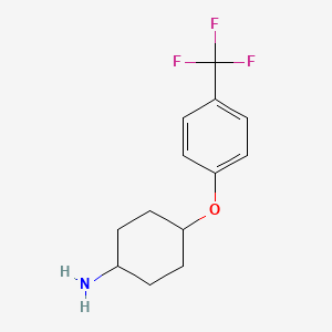 4-(4-Trifluoromethyl-phenoxy)-cyclohexylamine