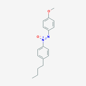 molecular formula C17H20N2O2 B082983 4-Butyl-4'-methoxyazoxybenzene CAS No. 11106-54-0